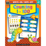 Teacher Created Resources&reg; Counting 1-100 Write-On/Wipe-Off Book TCR8220