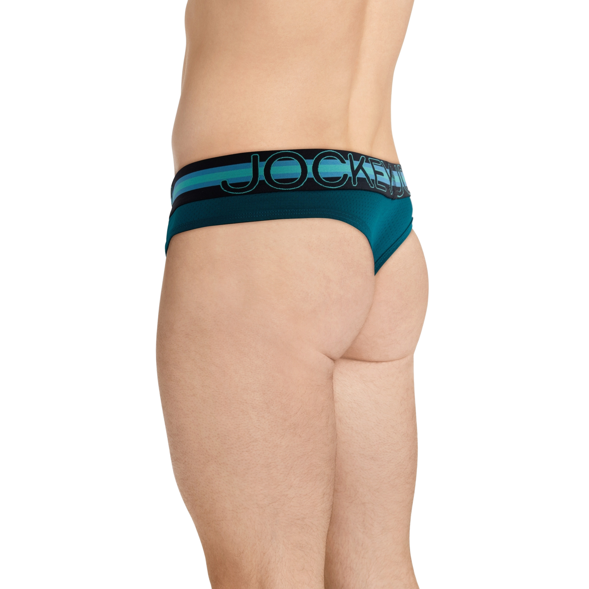 Jockey Sport Men's Stability Pouch Microfiber Thong - Picture 12 of 58