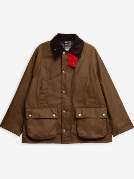 Paul Smith loves Barbour Oversized Bedale Waxed Jacket