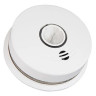 P4010 Series Smoke Alarm Plastic White Photoelectric 120V ac Lithium Battery 5.6 H x5.6 W x 1.9 in. D