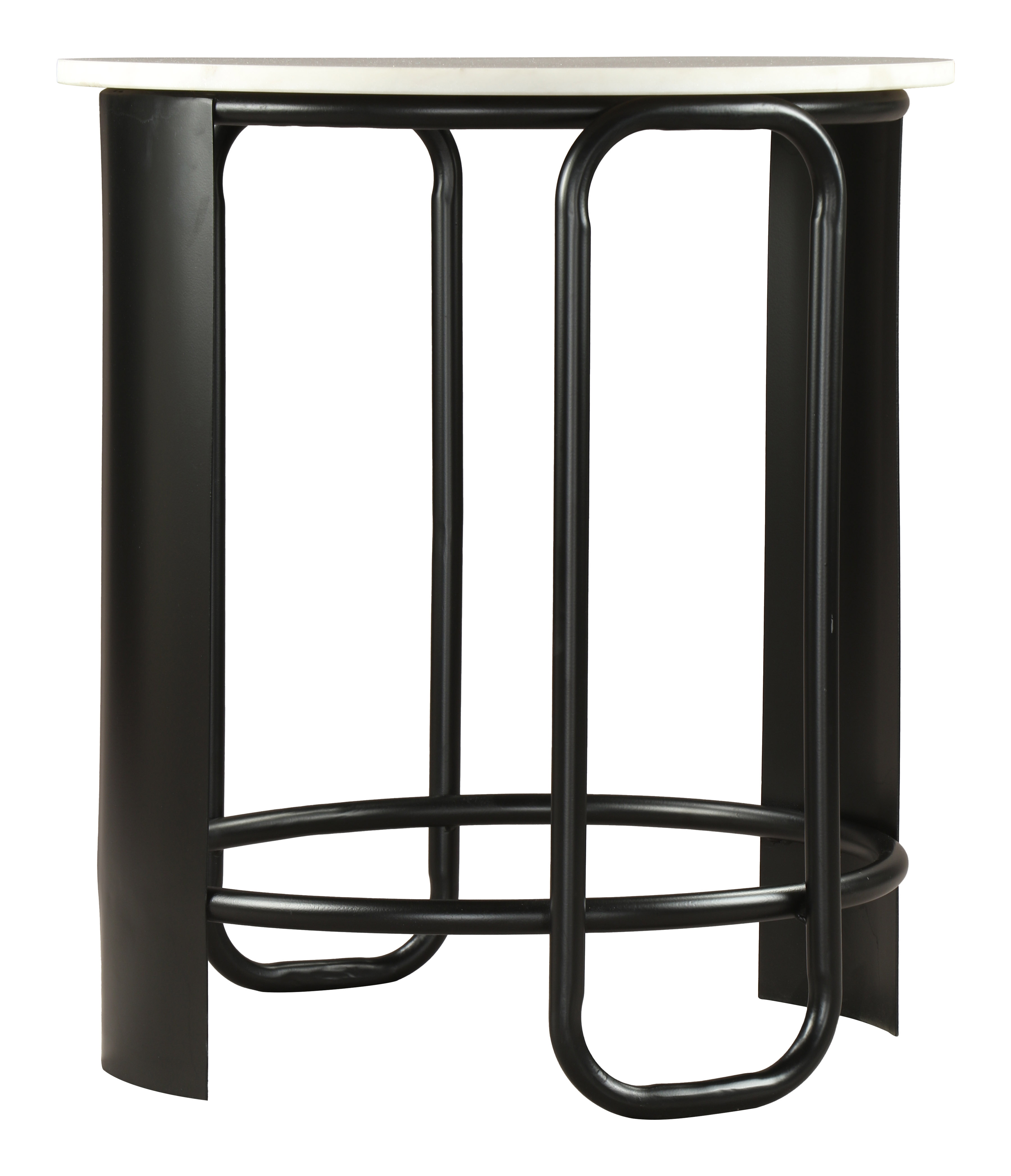Obel Side Table White & Black product image