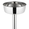 Single-bottle stainless steel wine bucket stand