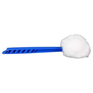 Impact, 5.75in, Deluxe Toilet Bowl Mop, Polypropylene Bristles, Blue