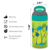 Zak Hydration 16 ounce Water Bottle, Surfboards and Palm Trees, 2-piece set slideshow image 4 Zak Hydration 16 ounce Water Bottle, Surfboards and Palm Trees, 2-piece set slideshow image 4