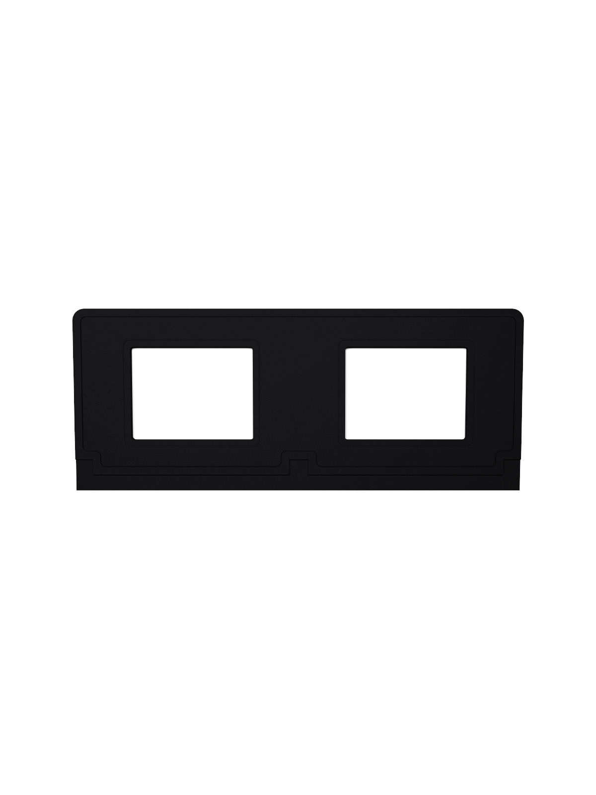 VISION – Double – Sign Frame – Black