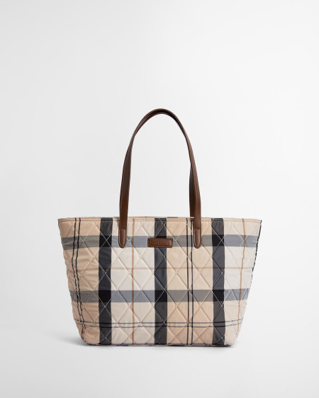 Wetherham Quilted Tartan Tote Bag