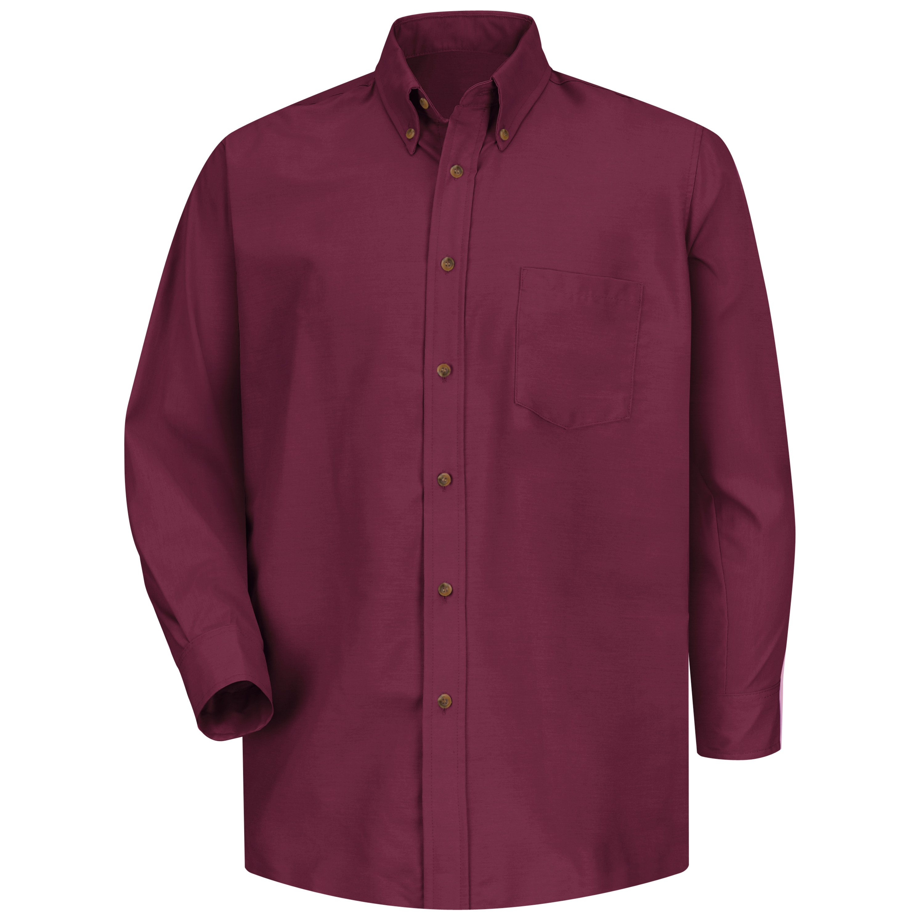 Camisa de vestir de popelina de manga larga Red Kap para hombre - Imagen 9 de 28