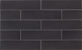 Tongue in Chic Playing It Coal 2-1/2×10-1/2 Wall Tile Gloss