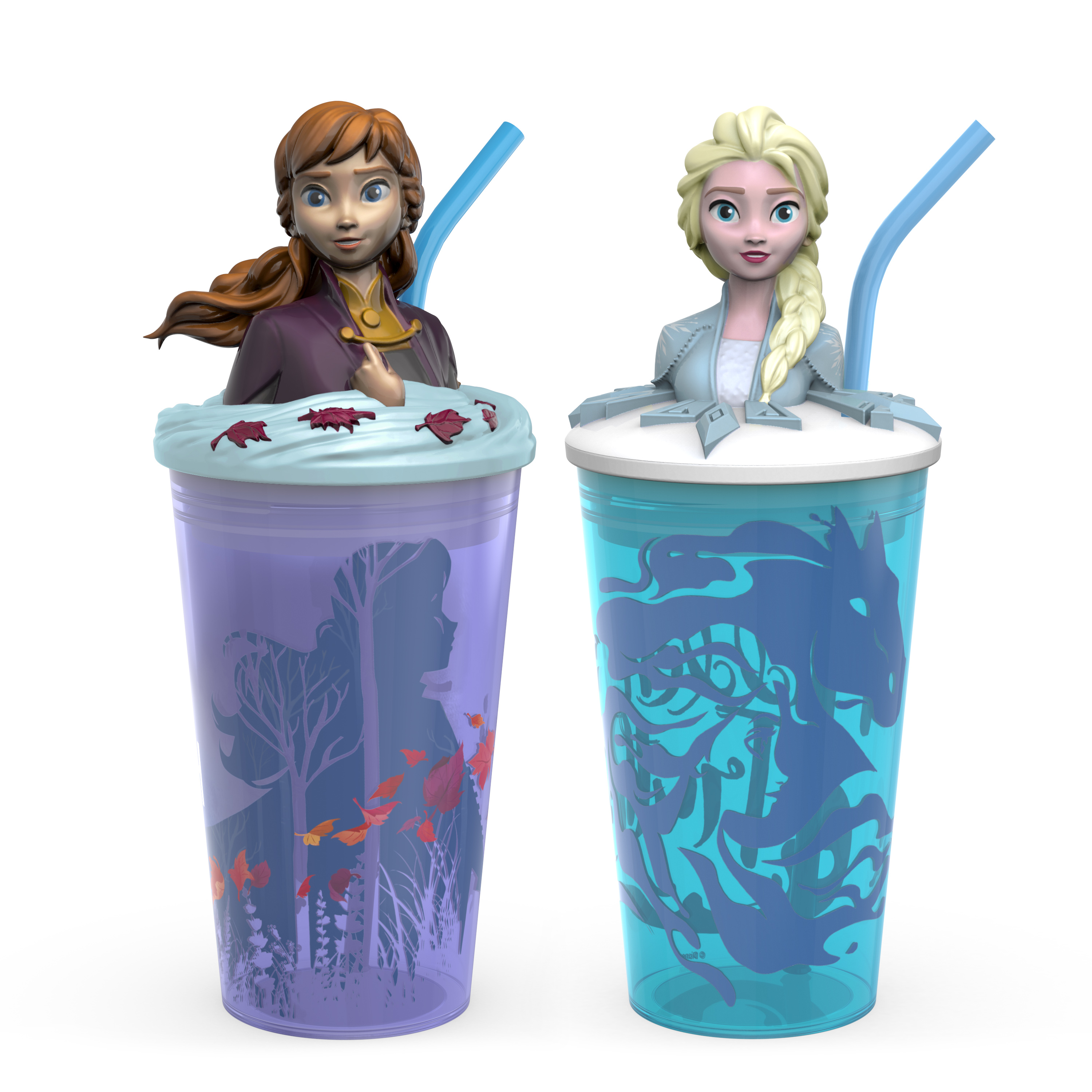 Disney Frozen 2 Movie 15 ounce Kid’s Tumbler, Anna and Elsa, 2-piece set slideshow image 1 Disney Frozen 2 Movie 15 ounce Kid’s Tumbler, Anna and Elsa, 2-piece set slideshow image 1