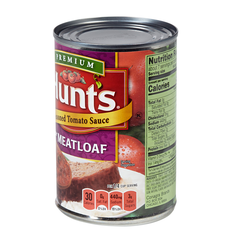 HUNTS Tomato Sauce For Meatloaf Starter Conagra Foodservice
