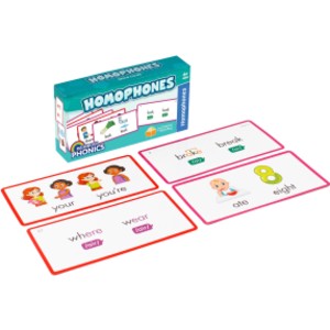 Rainbow Phonics Homophones Cards