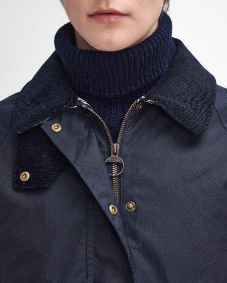 Barbour x William Morris Gallery Rendall Waxed Jacket