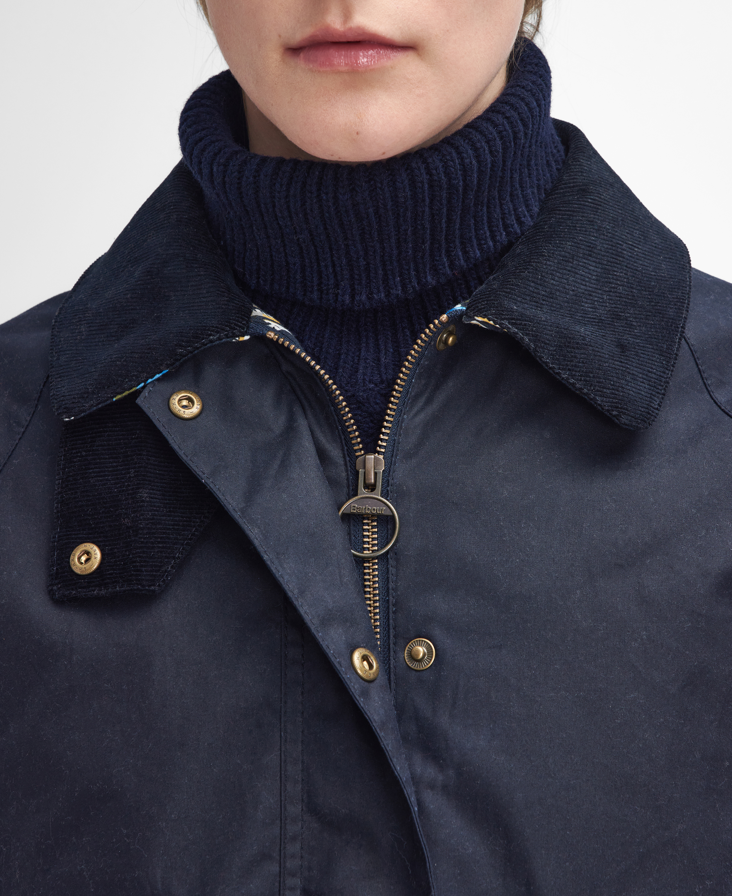 Barbour x William Morris Gallery Rendall Waxed Jacket image number 0