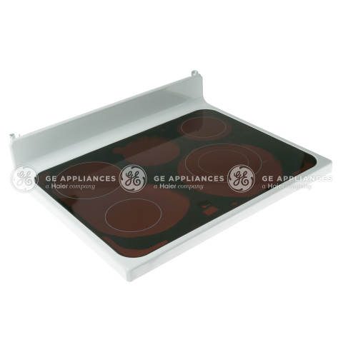 RANGETOP GLASS ASSEMBLY - WHITE