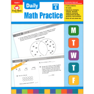 Daily Common Core Math Practice, Grade 4