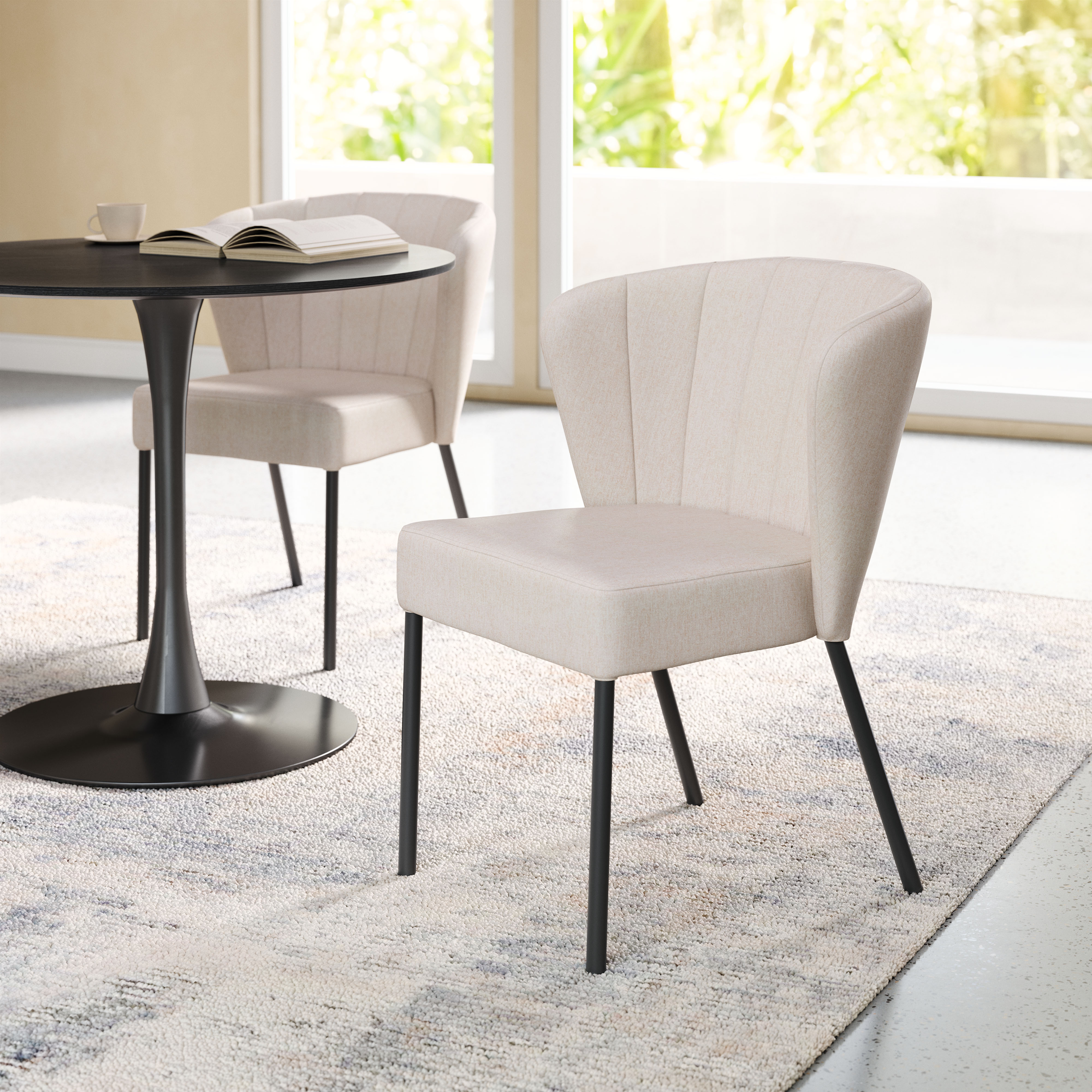 Aimee Dining Chair (Set of 2) Beige product image