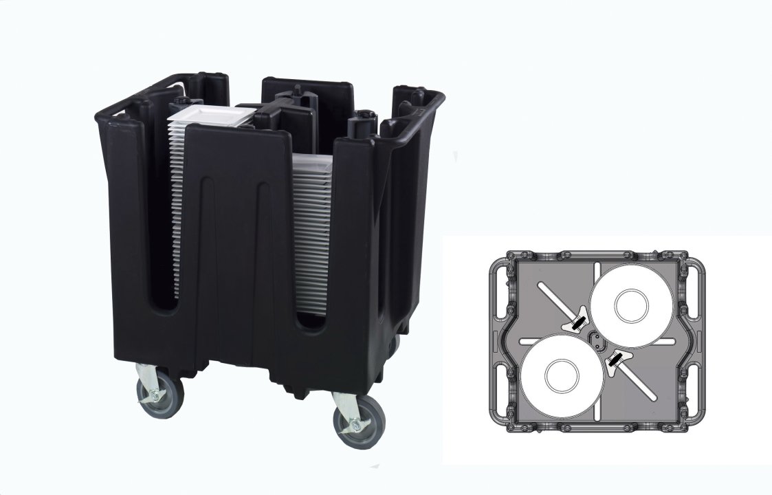 Traex® Adjustable Dish Caddy