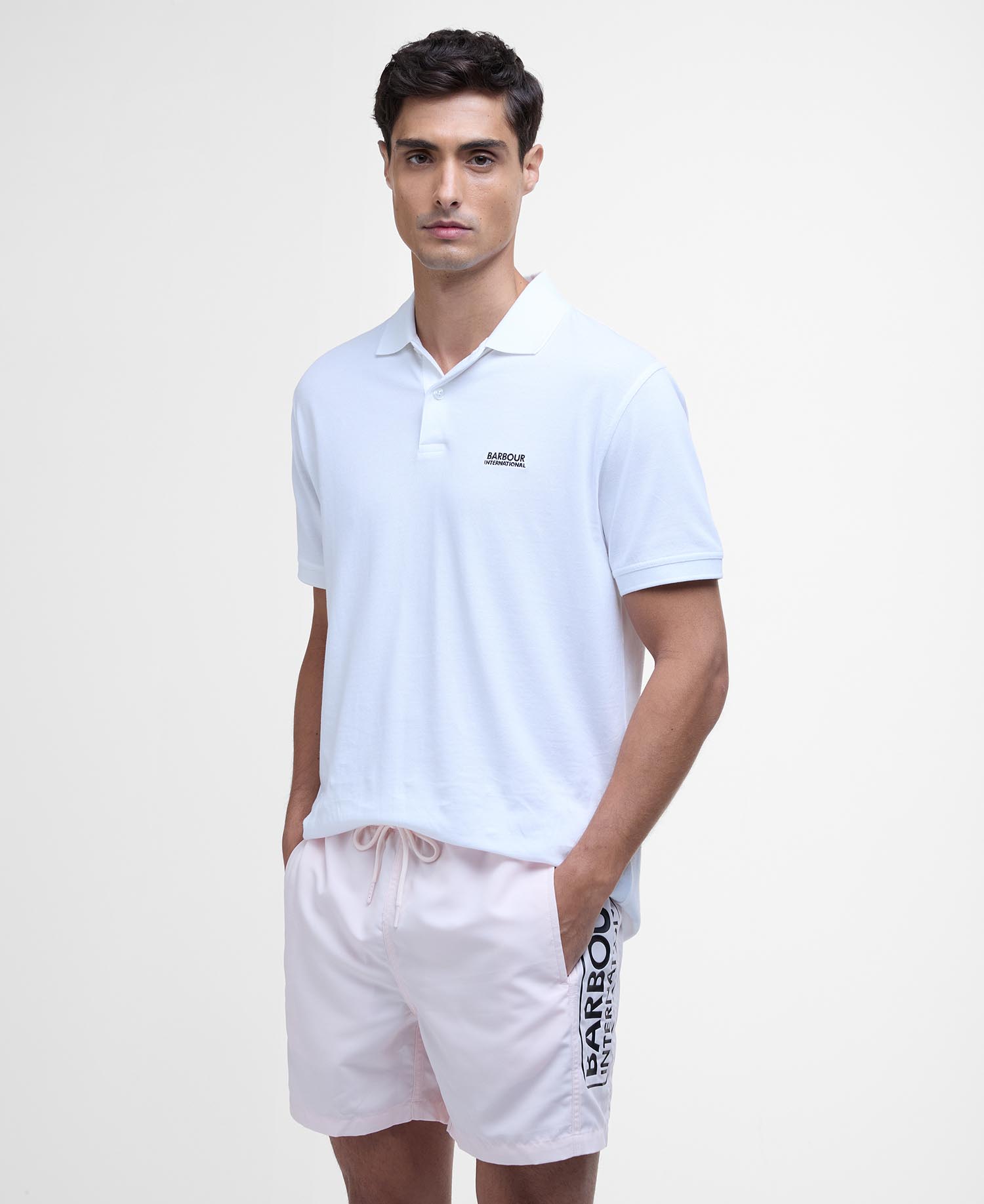 Large Logo Swim Shorts image number 3