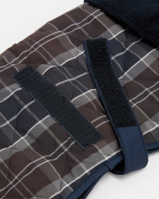 Cappotto per cani Tartan Midnight Oak