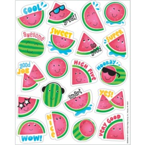 Watermelon Scented Stickers, Pack of 80