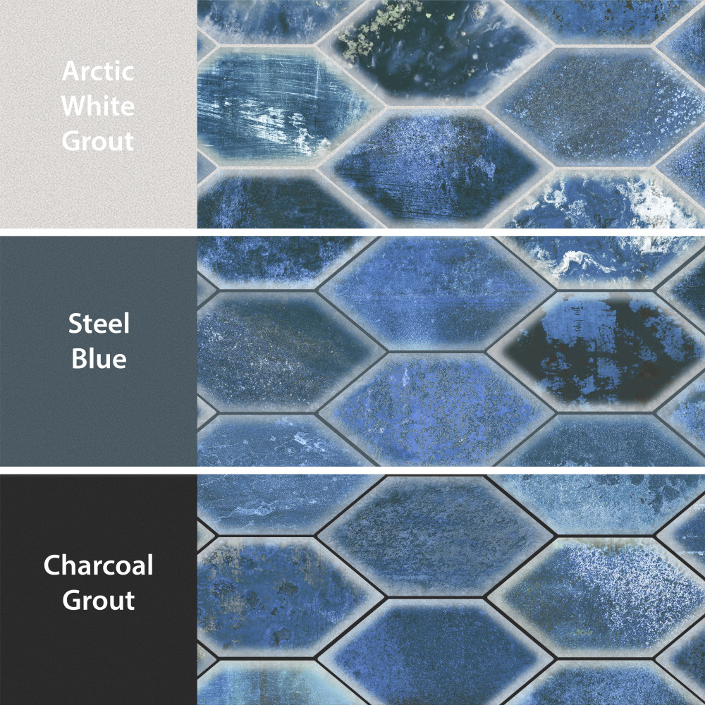Dorne Kayak Blue 6-1/2 in. x 12-1/2 in. Porcelain Floor and Wall Tile