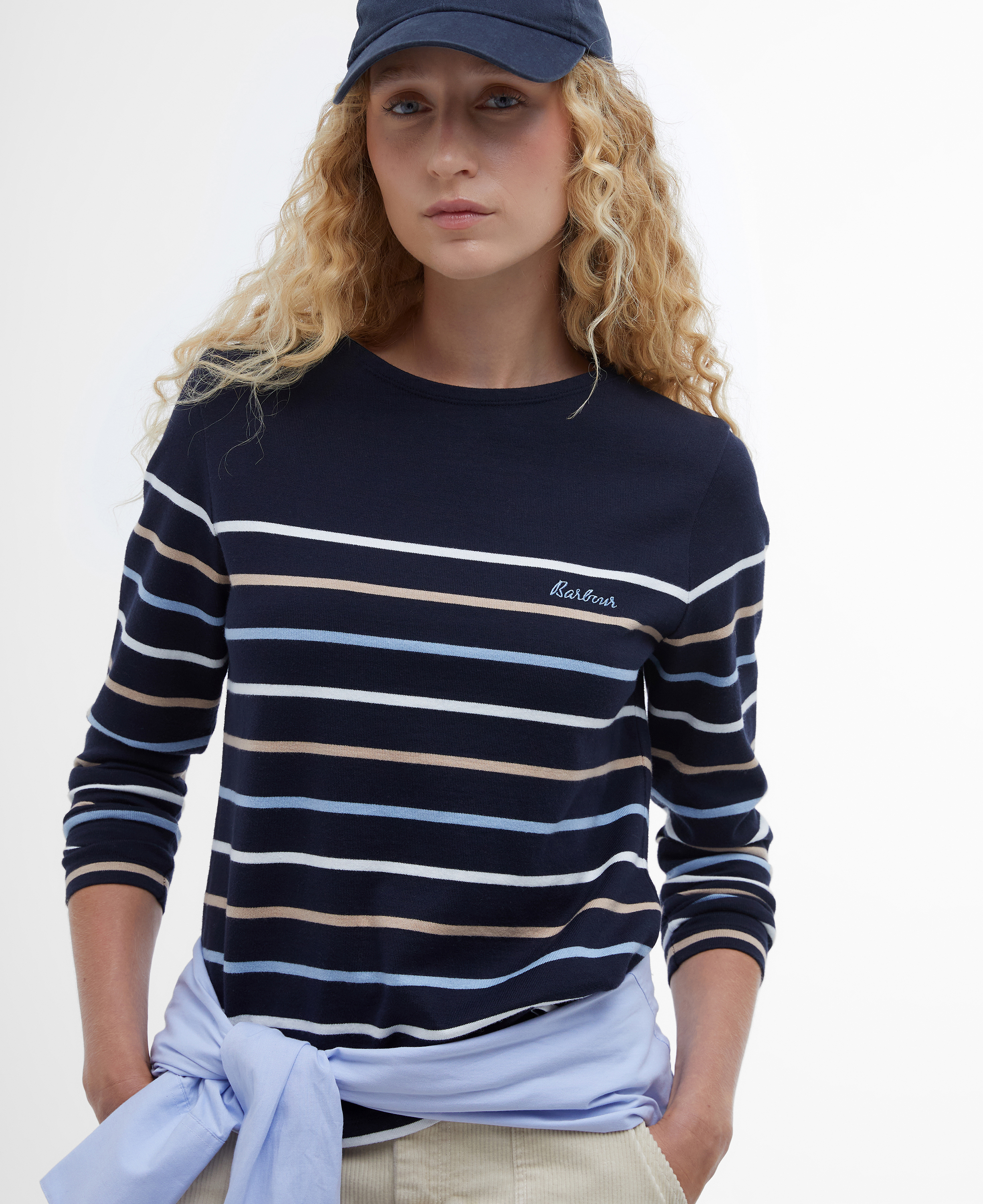 Hawkins Striped Long-Sleeved T-Shirt image number 3