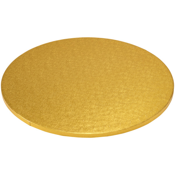 16" Round Gold Foil Cake Board