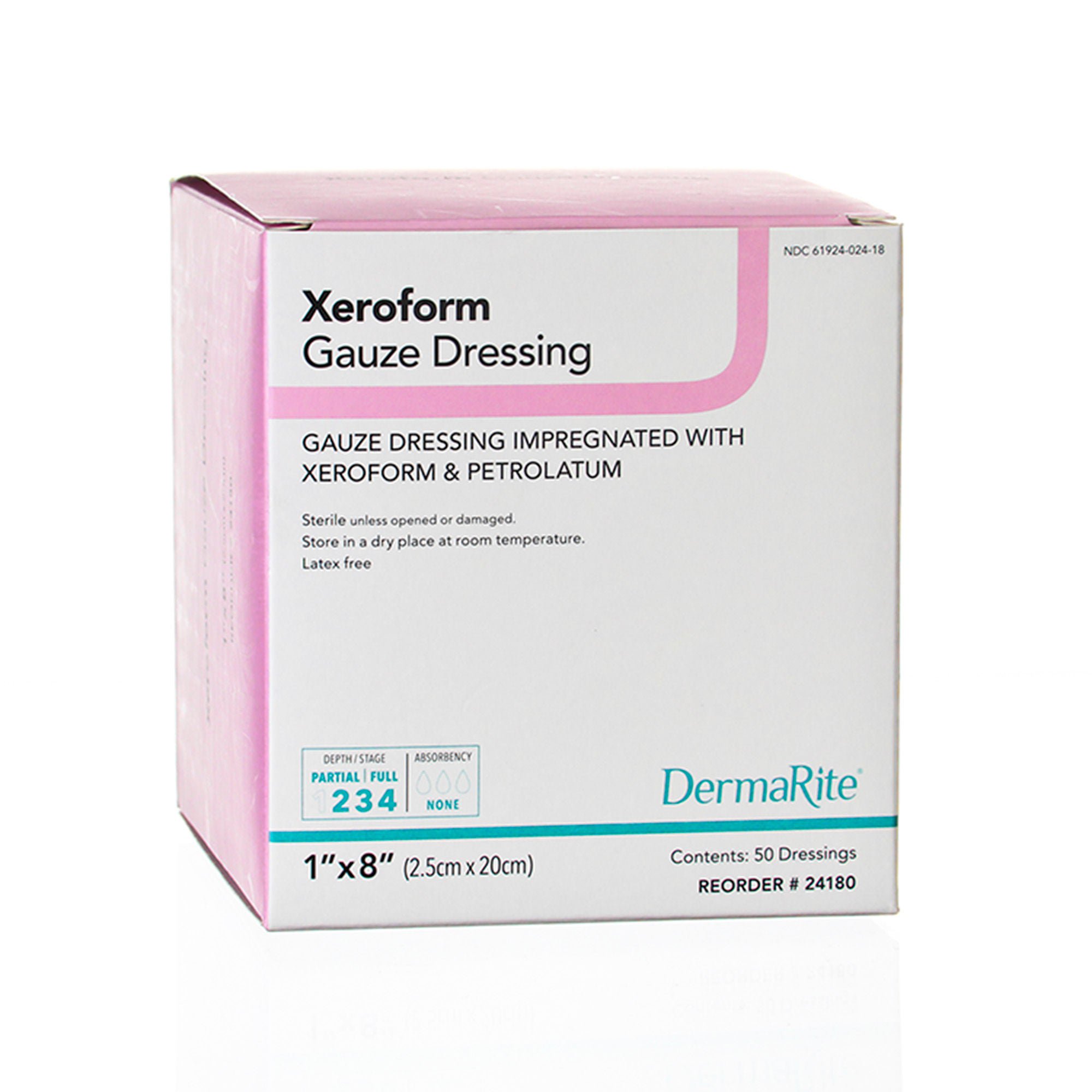 Xeroform™ Petrolatum Impregnated Dressing, 1 x 8 Inch