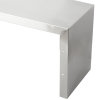 61 ¼-inch Servewell® stainless steel single-deck overshelf