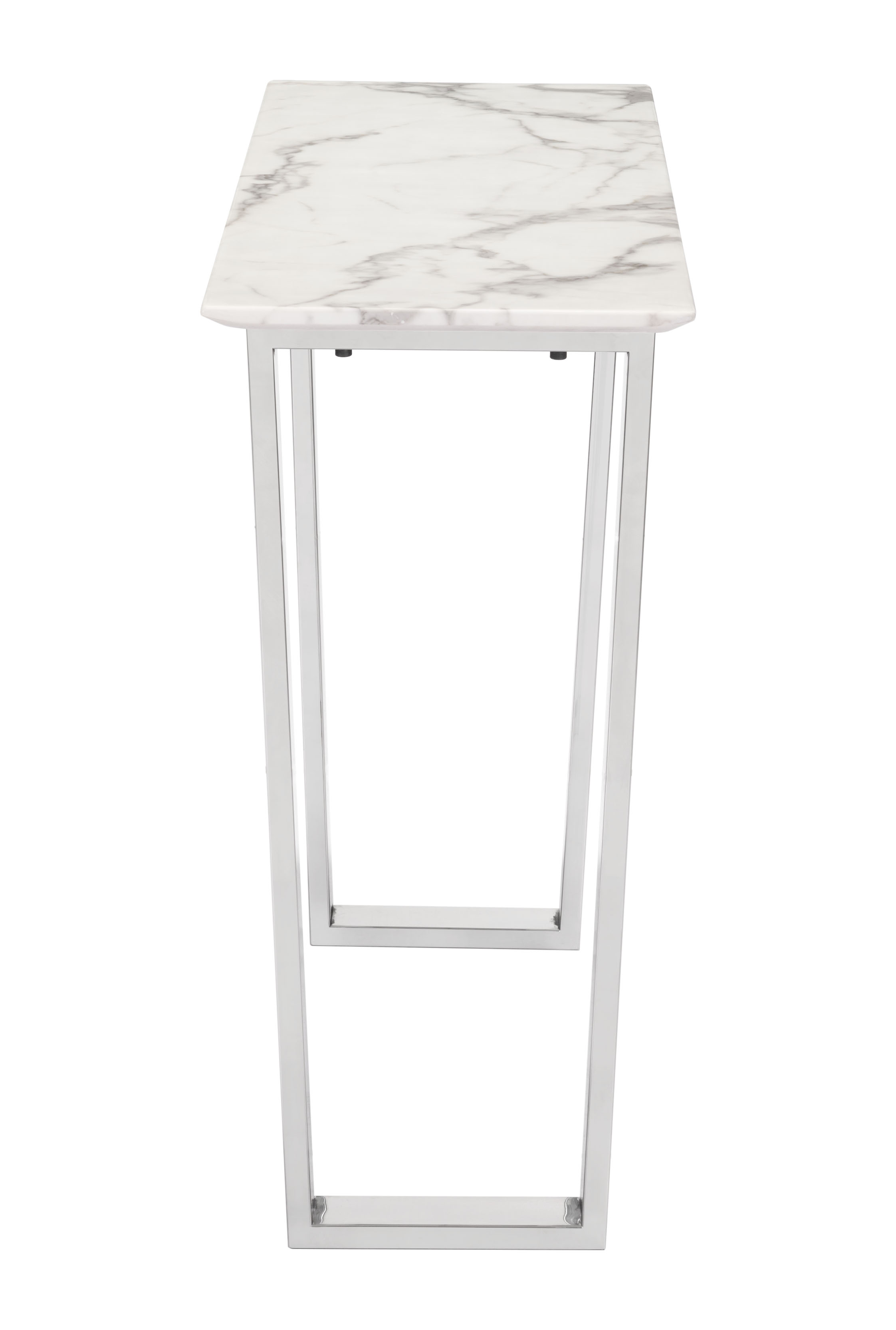 Atlas Console Table White & Silver product image