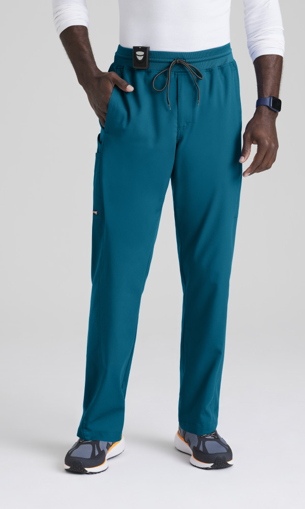 Buy Greys Anatomy Grsp617 Spandex Stretch Hudson 6 Pocket Cargo Medical Scrub Pant Greys 7921