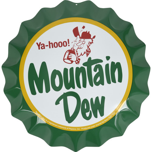 Bottle Cap Mountain Dew (12