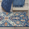 Nourison Passion PSN31 Blue Multicolor Rug