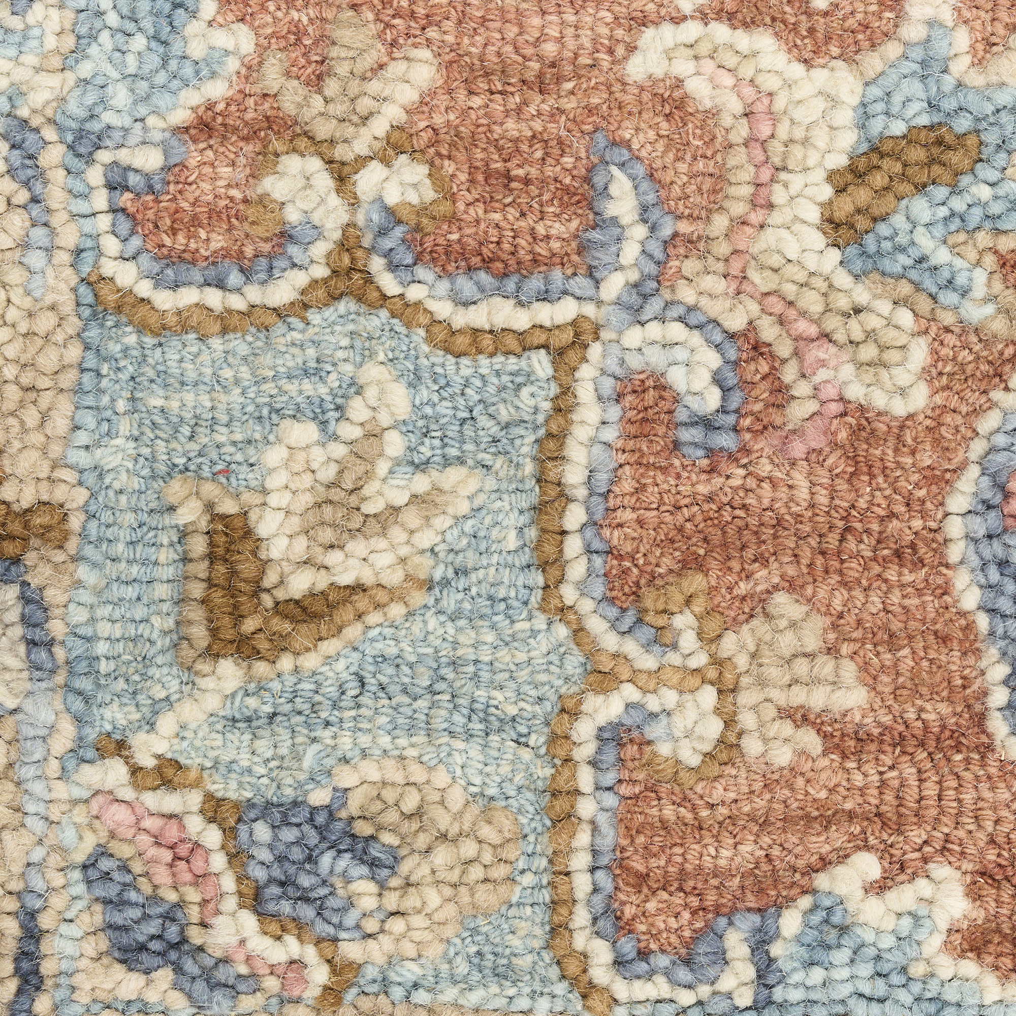 Nourison Maison 9'9" x 13'9" Rust Ivory Vintage Indoor Rug