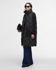 Bernice Gilet Black/Classic Tartan