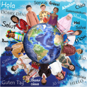 Hello World! Jumbo Photographic Floor Puzzle