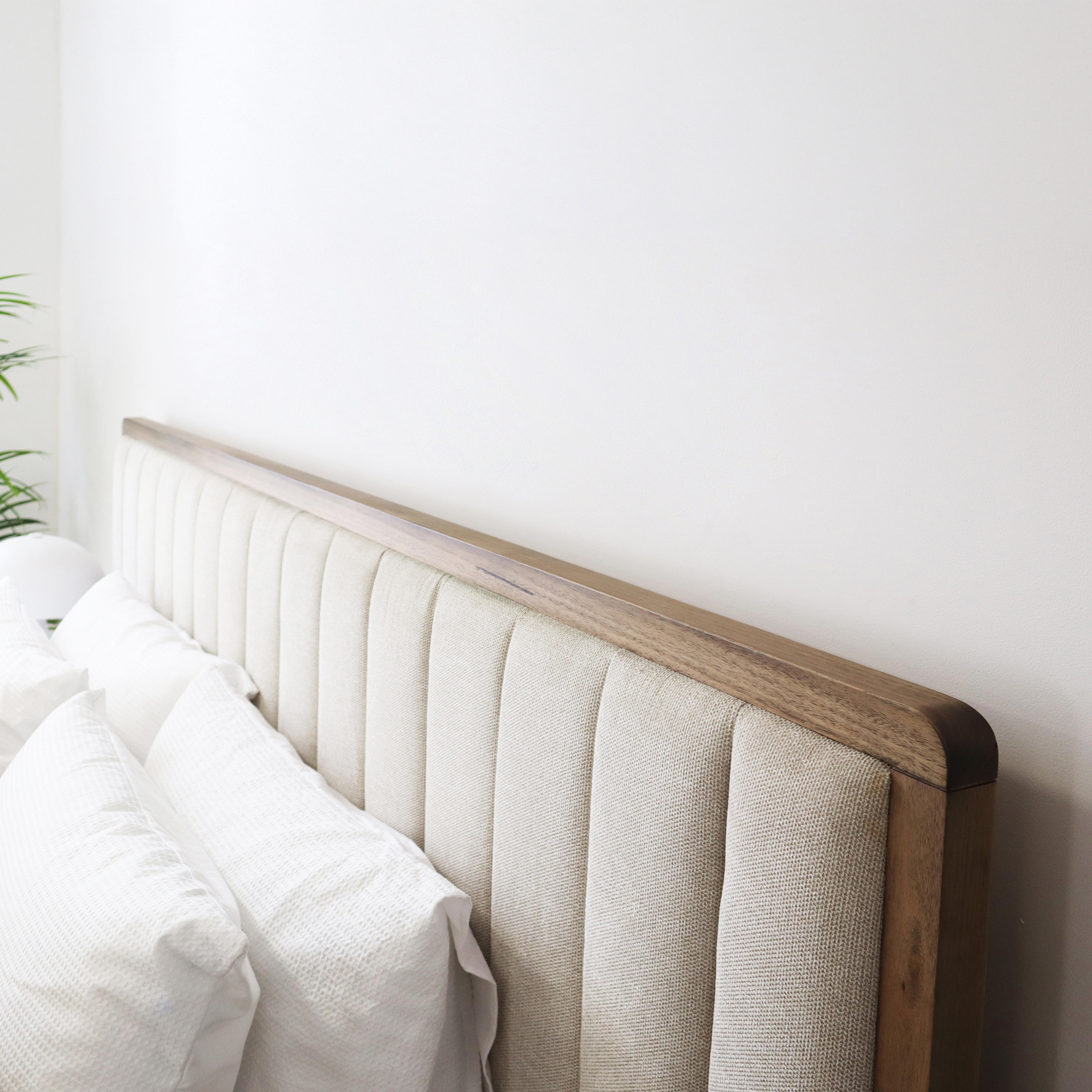 Detail image of the  Clifton Bed Frame, Smoked Oak from Forty Winks