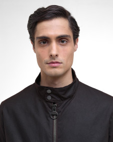 Lutlaw Waxed Harrington Jacket Rustic