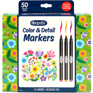 Color & Detail Markers, Pack of 50