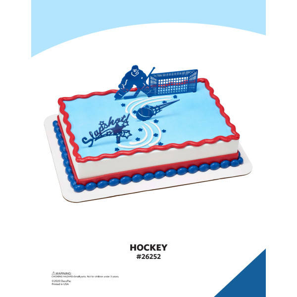 Hockey The Magic of Cakes® Icing Only Page