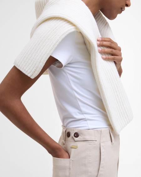 Faye Straight-Leg Trousers