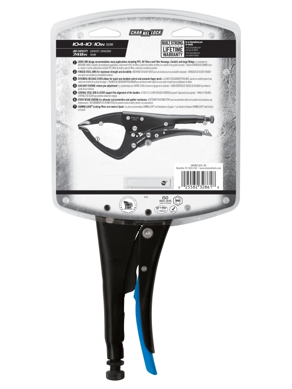 104-10 10-inch Large Jaw Locking Pliers