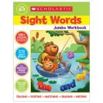 Scholastic Teaching Solutions Scholastic Sight Words Jumbo Workbook SC-714688