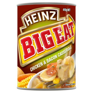  Heinz® Big Eat™ Chicken & Bacon Casserole Canned Meal 410g 