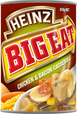 Heinz® Big Eat™ Chicken & Bacon Casserole Canned Meal 410g