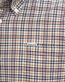 Duran Regular Long-Sleeved Shirt Dark Tan