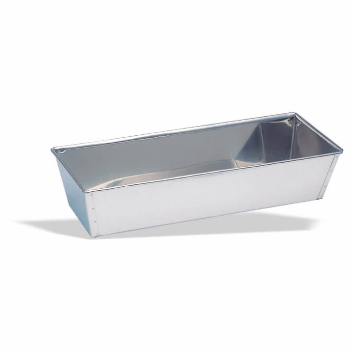 Molde cake de acero inoxidable de 35 x 13 centímetros