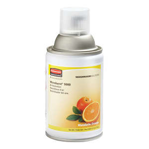 Rubbermaid Commercial, Microburst® 9000 Air Freshener Refill, Mandarin Orange,  5.3 oz Aerosol Can