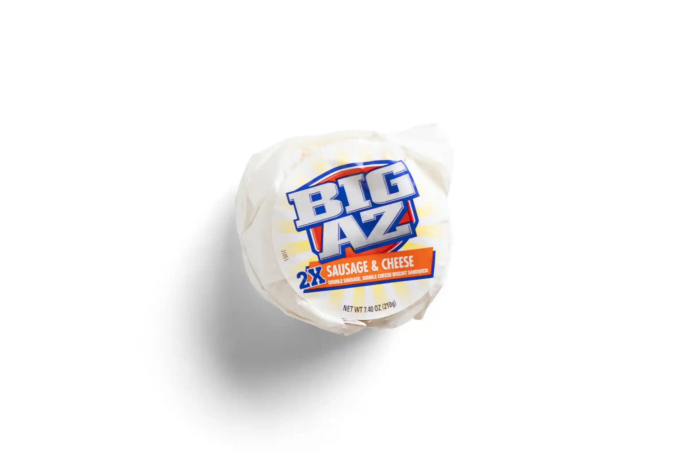 BIG AZ® Double Sausage And Cheese Biscuit Sandwich_image_11