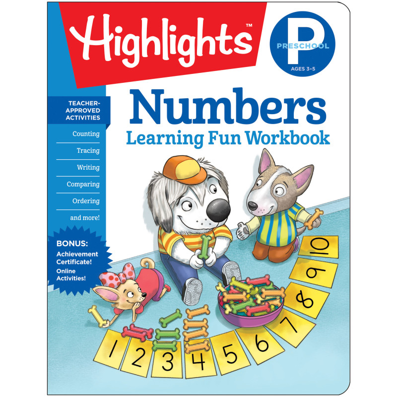 Learning Fun Workbooks, Preschool Numbers